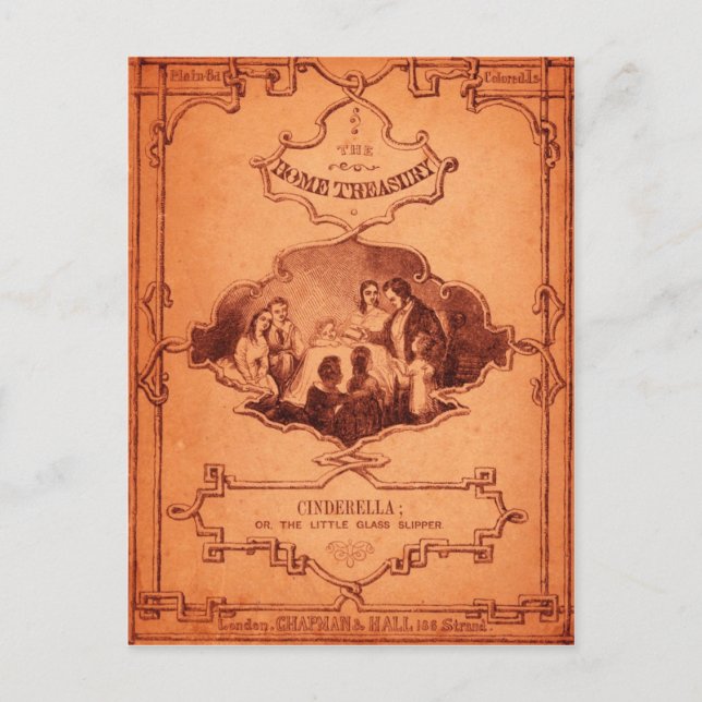 Carte Postale Petit Chaussure En Verre 1 (Devant)