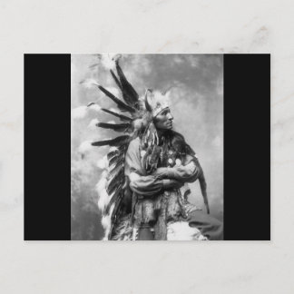 Carte Postale Petit Cheval, Sioux d'Oglala, années 1890