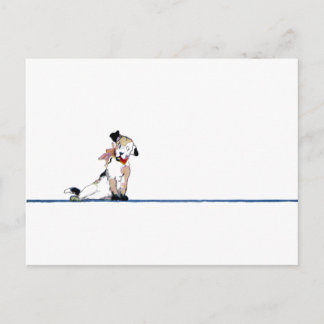 Carte Postale Petit Chien Divider