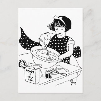 Carte Postale Petit Cook