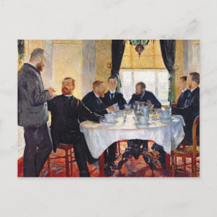 Carte Postale Petit déjeuner au Blankenberghe