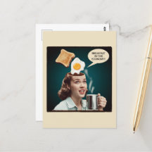 Petit déjeuner dans cette économie Surreal Woman