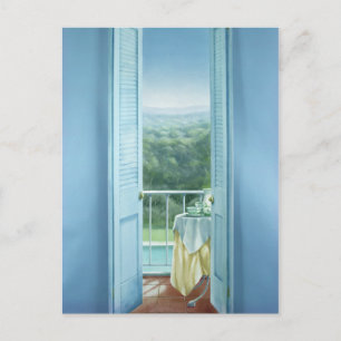 Carte Postale Petit-déjeuner St. Maxime 1984