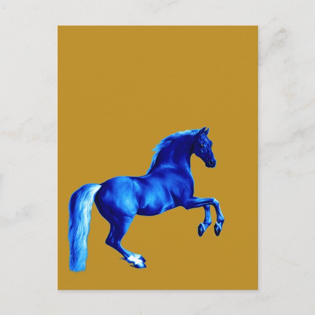 Carte Postale Petit-fils du Godolphin Arabian ... Blue Horse (Devant)