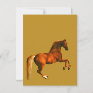 Carte Postale Petit-fils du Godolphin Arabian ... sur Gold