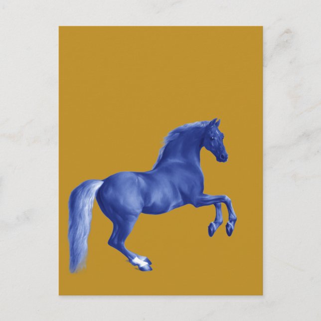 Carte Postale Petit-fils du Godolphin Arabian ... sur l'or (Devant)
