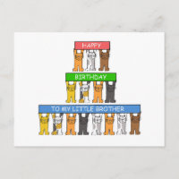 Petit Frère Joyeux Anniversaire Cute Cats