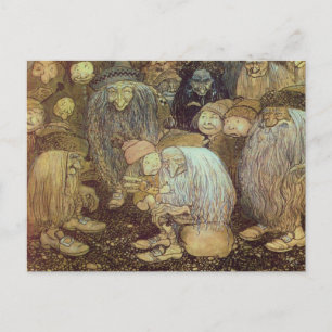 Carte Postale Petit Garçon Gnome