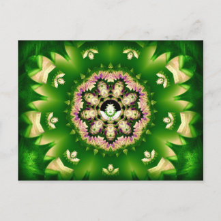 Carte Postale Petit homme vert