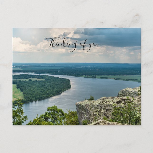 Carte postale Petit Jean Cedar Creek Pensées pour  (Devant)