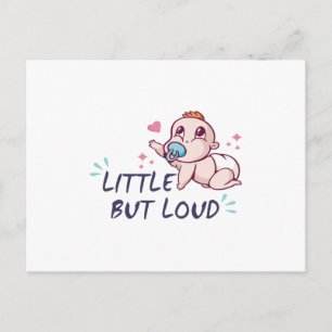 Carte Postale Petit mais bruyant