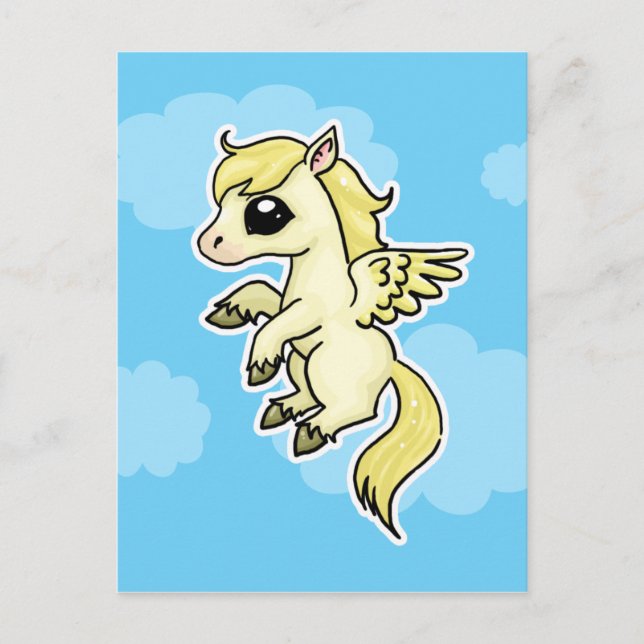 Carte Postale Petit Pegasus (Devant)