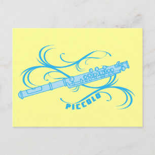Carte Postale Petit Piccolo Bleu