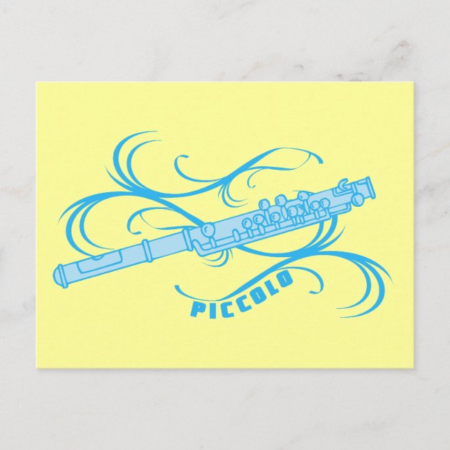 Carte Postale Petit Piccolo Bleu (Devant)