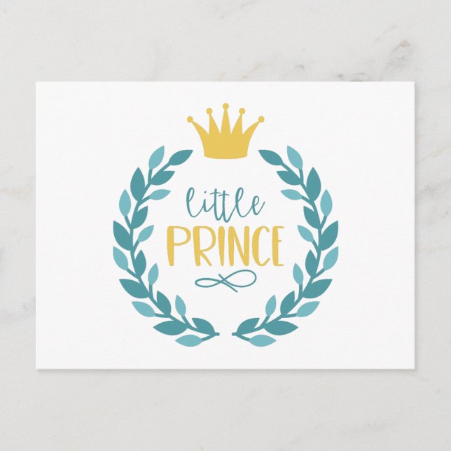 Carte Postale Petit Prince (Devant)