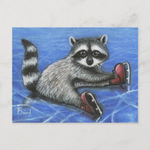 Carte Postale Petit raton laveur