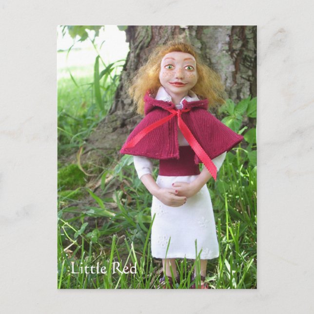 Carte Postale Petit rouge (Devant)