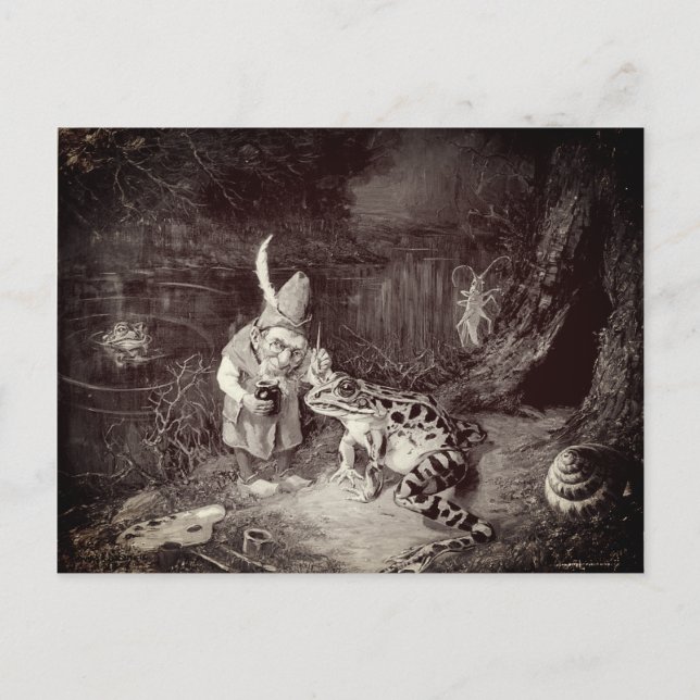 Carte Postale Petit vieil homme des bois (Devant)