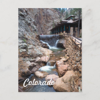 Carte Postale Petite cascade par Seven Falls à Colorado Springs