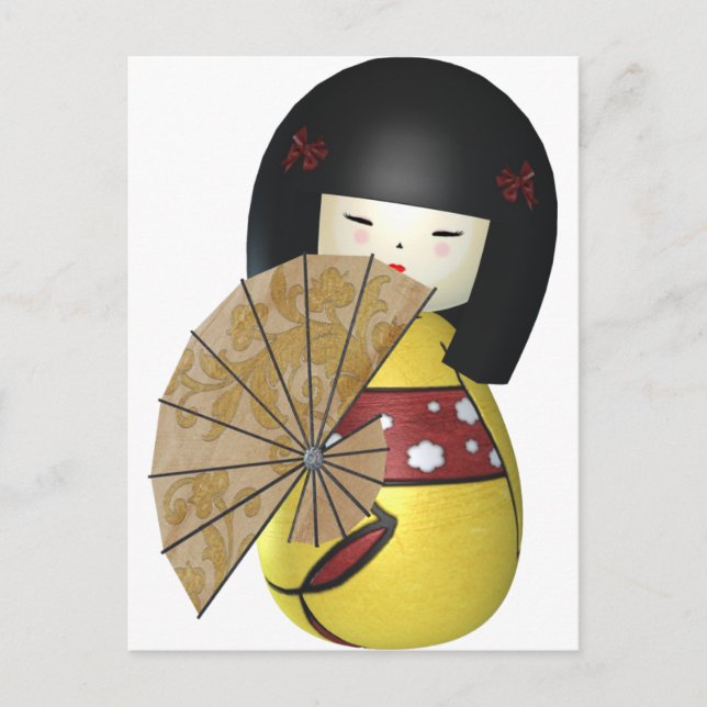 CARTE POSTALE PETITE DOLL CHINOISE (Devant)