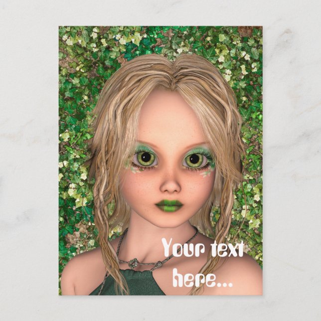 Carte Postale Petite Fée (Devant)