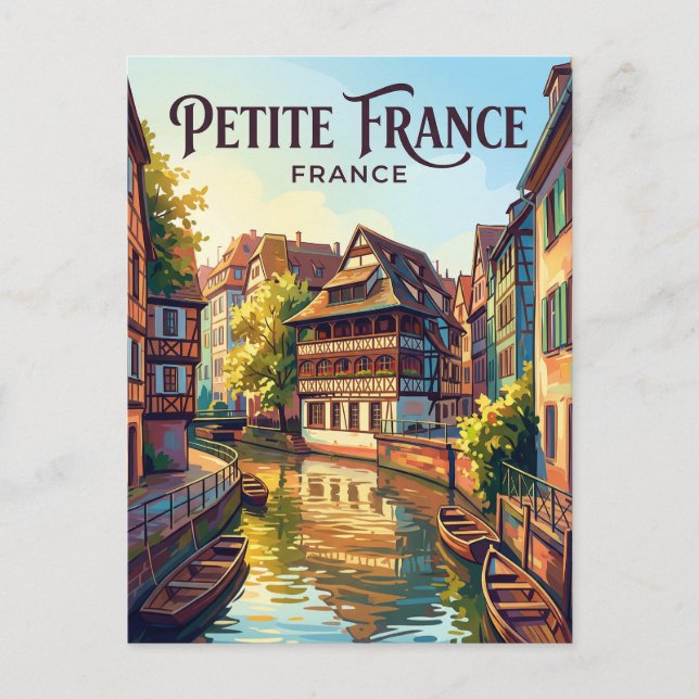 Carte Postale Petite France France (Devant)