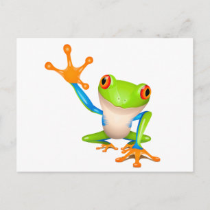 Carte Postale Petite grenouille