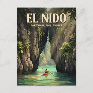 Carte Postale Petite Lagune, El Nido Philippines