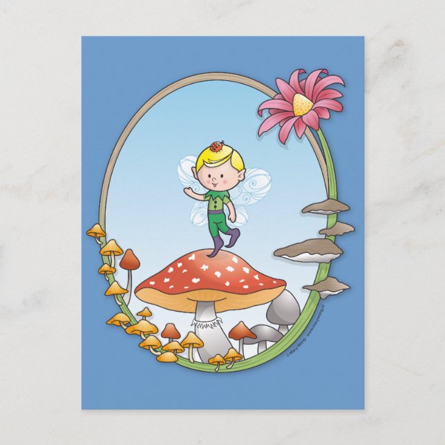 Carte Postale Petite pixie (Devant)