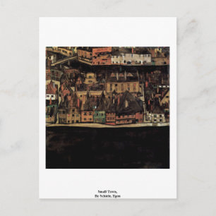Carte Postale Petite Ville, Par Schiele, Egon