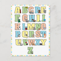 Petits animaux Alphabet Lettres Éducatives