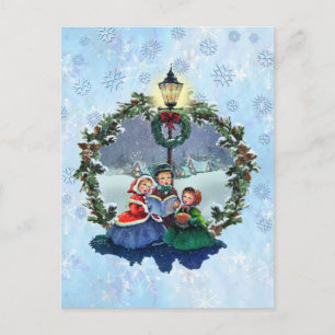 Carte Postale PETITS CAROLEURS & WREATES par SHARON SHARPE