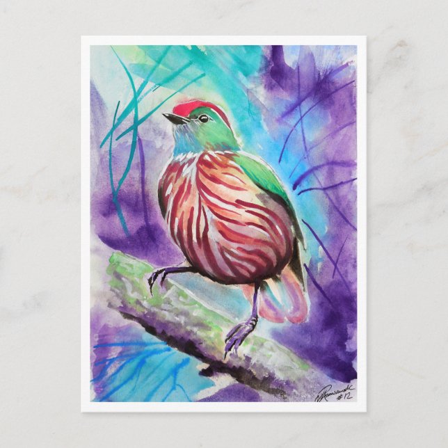 Carte Postale Petits oiseaux #12 (Devant)