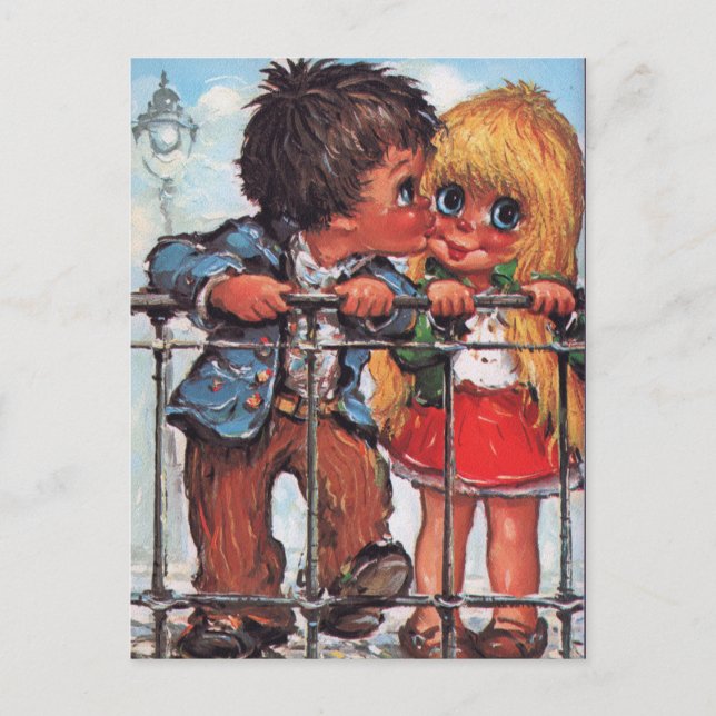 Carte Postale Petits Poulbots à Paris