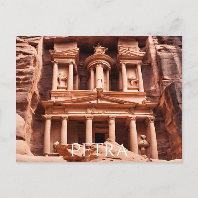 Carte postale Petra (Devant)