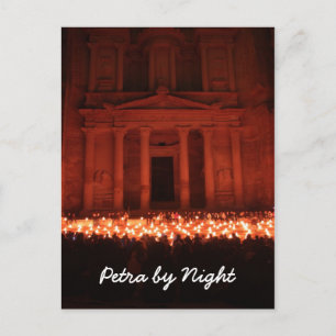 Carte postale Petra by Night