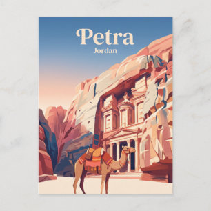 Carte Postale Pétra Jordanie