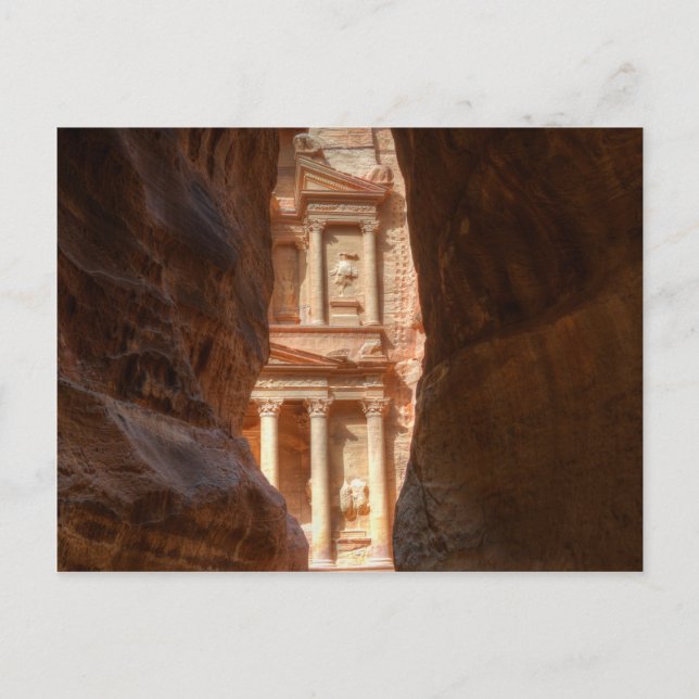 Carte Postale Petra Treasury révélé (Devant)