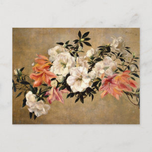 Carte Postale Petunias - Henri Fantin-Latour