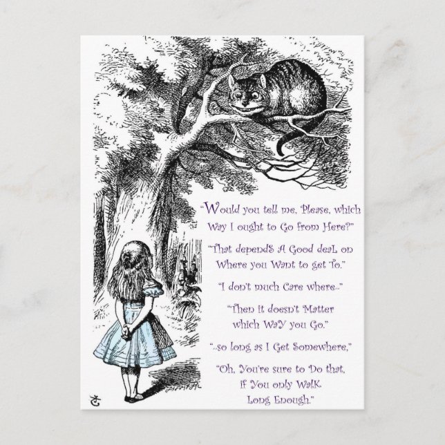 Carte Postale Peu importe comment vous allez (Devant)