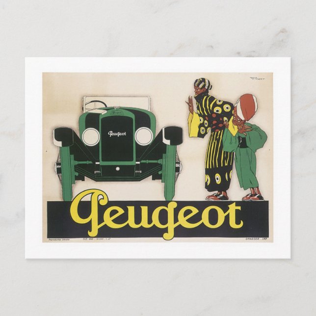 Carte Postale Peugeot (2) (Devant)