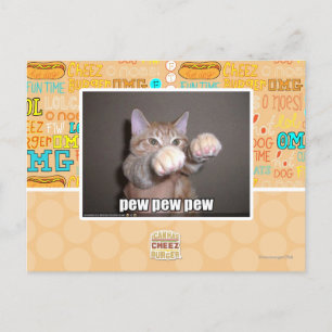 Carte Postale Pew pew pew