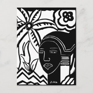 Carte Postale Phantasy africain