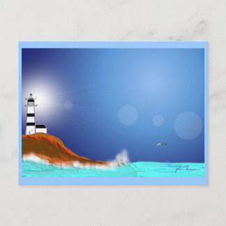 Carte postale phare
