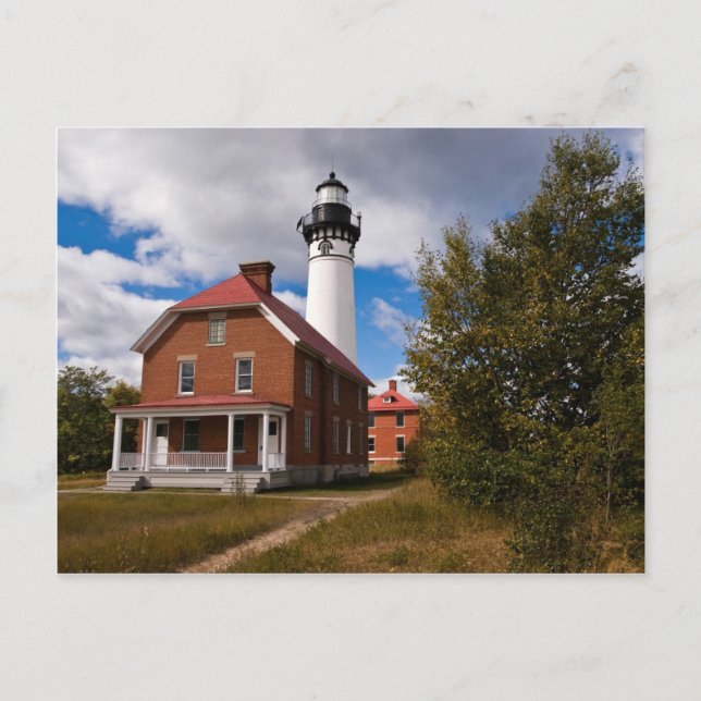 Carte Postale Phare Au Sable (Devant)
