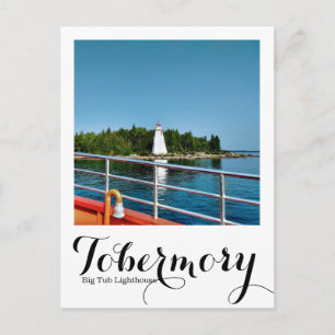 Carte Postale Phare Big Tub Tobermory Ontario Canada