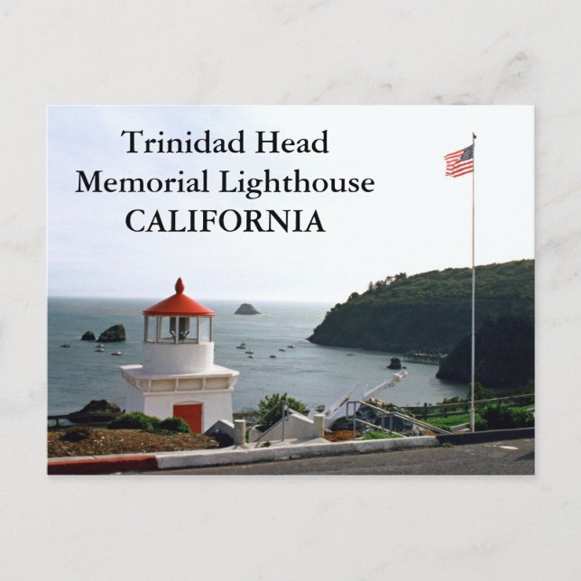 Carte Postale Phare commémoratif de Trinidad Head, California Po (Devant)