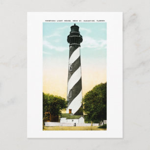 Carte Postale Phare D'Anastasia Près De St Augustine, Floride P