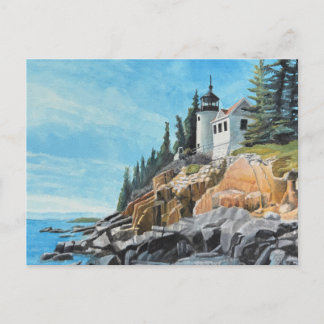 Carte Postale Phare de Bass Harbor