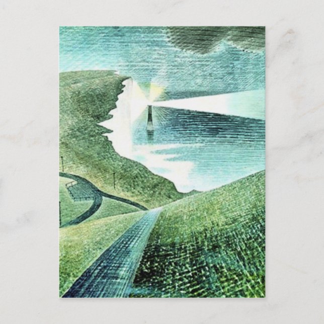 Carte Postale Phare de Belle Tout Beachy Head,    (Devant)